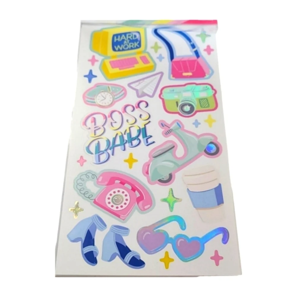127 pc Boss Babe Sticker Set Planner Stickers